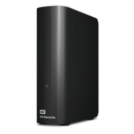 Image de Western Digital Elements 18 TB, NTFS, USB, 135mm x 48mm x 165.8mm Disque dur externe - Noir (WDBWLG0180HBK-EESN)