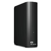Image de Western Digital Elements 18 TB, NTFS, USB, 135mm x 48mm x 165.8mm Disque dur externe - Noir (WDBWLG0180HBK-EESN)