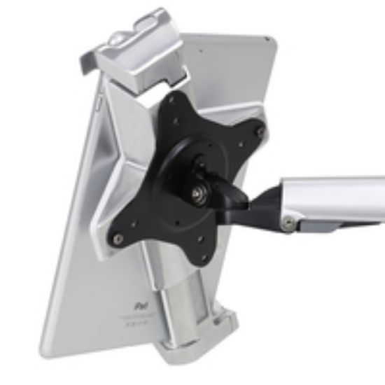 Image de Ergotron 5 lbs (2.3 kg), 100 x 100 mm & 75 x 75 mm Chariots et supports multimédias - Argent (45-460-026)