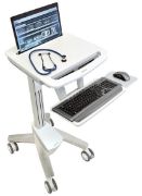 Image de Ergotron StyleView EMR Laptop Cart Chariots et supports multimédias - Blanc (SV41-6100-0)