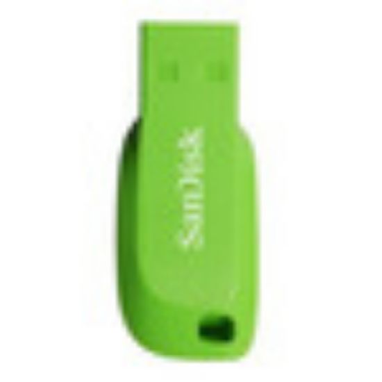 Image de SanDisk Cruzer Blade 16GB Clé USB - Vert (SDCZ50C-016G-B35GE)