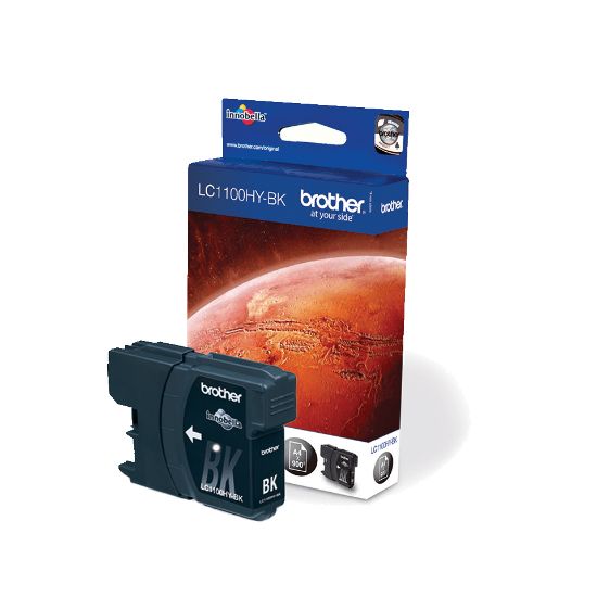 Image de Brother Cartouche d'encre originale à haut rendement – Noir (LC1100HYBK)