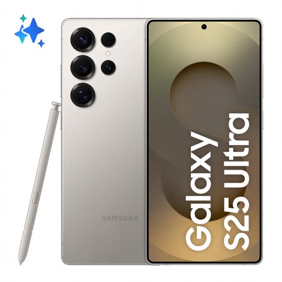 Image de Samsung Galaxy S25 Ultra 17,5 cm (6.9") Double SIM Android 15 5G USB Type-C 12 Go 512 Go 5000 mAh Gris, Titane (SM-S938BZTGEUB)