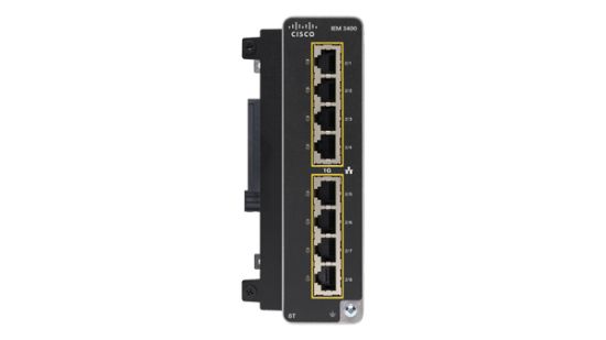 Image de Cisco Catalyst IE3400 with 8 GE Copper ports, Expansion Module Module de commutateur de réseau (IEM-3400-8T=)