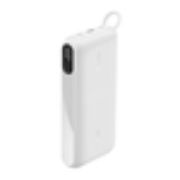Image de Belkin 20 W, 20000mah, 152mm x 77.2mm x 25.1mm Banque d'alimentation électrique - Blanc (BPB028HQWH)