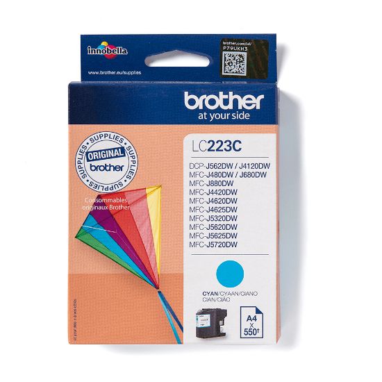 Image de Brother - Cartouche d'encre originale – Cyan (LC223C)