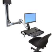 Image de Ergotron StyleView Sit-Stand Combo Extender Kit de montage - Argent (45-261-026)