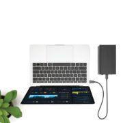 Image de StarTech.com Câble Thunderbolt 3 (40 Gb/s) USB-C de 50 cm - Compatible Thunderbolt, USB et DisplayPort - M/M (TBLT34MM50CM)