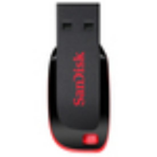 Image de SanDisk Cruzer Blade Clé USB - Noir,Rouge (SDCZ50-064G-B35)