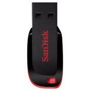 Image de SanDisk Cruzer Blade Clé USB - Noir,Rouge (SDCZ50-064G-B35)
