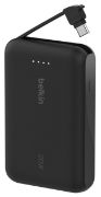 Image de Belkin 20W, USB-C, Black, 9.9 x 6.4 x 2.3 cm Banque d'alimentation électrique - Noir (BPB021HQBK)