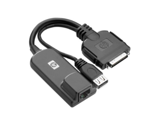Image de HP E KVM Console USB 8-pack Interface Adapter Câbles KVM - Noir (AF655A)