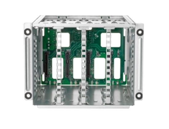 Image de HP E ProLiant DL345 Gen10 Plus 8SFF BC Box 1-2 Drive Cage Kit Panneau drive bay (P38652-B21)