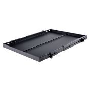 Image de StarTech.com Étagère Réglable pour Montage en Rack Serveur 1U - 150 kg - Profondeur de Montage Réglable de 49,5 à 97,4cm Plateau Universel pour rack d'équipement AV/réseau 19" ... (ADJSHELFHD)