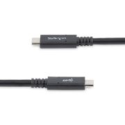 Image de StarTech.com Câble USB-C de 1,8m, USB 5Gbps, 100W (5A) Power Delivery, Certifié Works with Chromebook, 4K 60Hz DP Alt Mode, Certifié USB-IF - Compatible Thunderbolt (USB315C5C6)