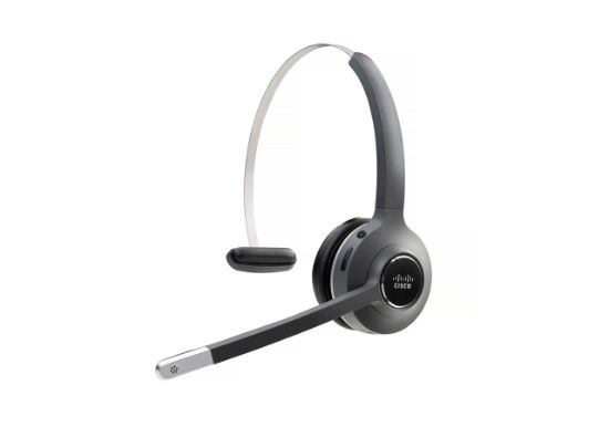 Image de Cisco 561 Casque Sans fil Arceau Bureau/Centre d'appels USB Type-A Noir, Gris (CP-HS-WL-561-S-EU=)