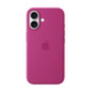 Image de Apple Coque en silicone avec MagSafe pour iPhone 16 - Fuchsia (MYY53ZM/A)