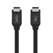 Image de Belkin USB4, Type-C, 40Gbps, 0.8m, Black Câble USB - Noir (INZ001BT0.8MBK)