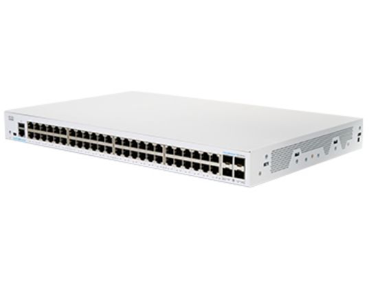 Image de Cisco CBS350-48T-4G Switch - Argent (CBS350-48T-4GUK-RF)