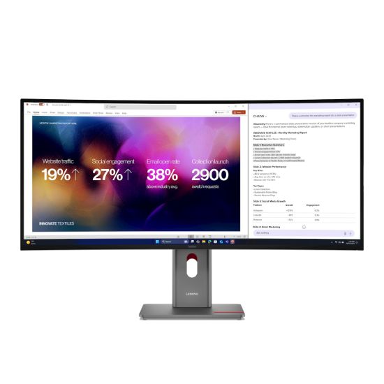 Image de Lenovo ThinkVision P40WD-40 Moniteur (64B4XAT1EU)