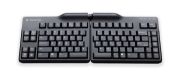 Image de BakkerElkhuizen Goldtouch Elite Split clavier Bureau USB QWERTY Anglais américain Noir (BNEGTEBUS)