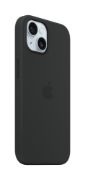 Image de Apple Coque en silicone avec MagSafe pour iPhone 15 - Noir (MXPD3ZM/A)