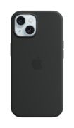 Image de Apple Coque en silicone avec MagSafe pour iPhone 15 - Noir (MXPD3ZM/A)