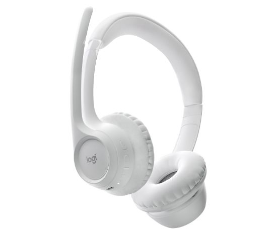 Image de Logitech Zone 300 Casque Sans fil Arceau Bureau/Centre d'appels Bluetooth Blanc (981-001417)