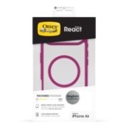 Image de OtterBox React MagSafe Series pour Apple iPhone Air, Rose Crystal - Rose,Transparent (77-98614)