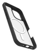 Image de OtterBox React Series pour MagSafe pour Apple iPhone 16, Black Crystal - Noir,Transparent (77-96244)
