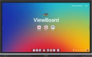 Image de Viewsonic Display tableau blanc interactif 139,7 cm (55") 3840 x 2160 pixels Écran tactile Noir (IFP5551)