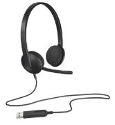 Image de Logitech H340 USB Computer Headset Avec audio numérique (981-000475)