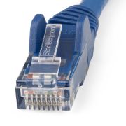 Image de StarTech.com câble de réseau Bleu 0,5 m Cat6 U/UTP (UTP) (N6LPATCH50CMBL)