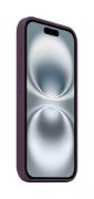 Image de Apple Coque en silicone avec MagSafe pour iPhone 16 - Prune - Couleur prune (MYY43ZM/A)