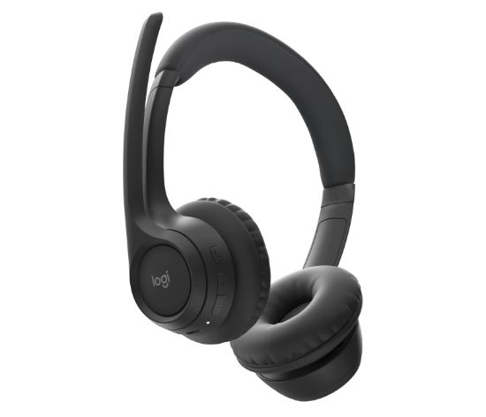 Image de Logitech Zone 300 Casque Sans fil Arceau Bureau/Centre d'appels Bluetooth Noir (981-001407)