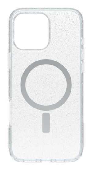 Image de OtterBox Symmetry Series Clear pour MagSafe pour Apple iPhone 16 Pro Max, Stardust - Transparent (77-96429)