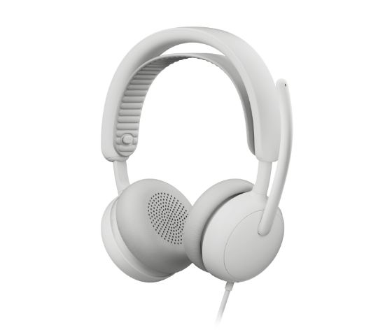Image de Logitech Zone Wired 2 for Business, Teams Version, Off-White Casque - Blanc (981-001617)