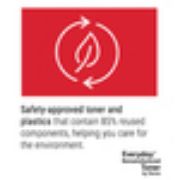 Image de Toner remanufacturé Noir Everyday™ de Xerox compatible avec HP 201X (CF400X), Grande capacité (006R03456)