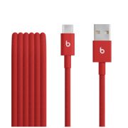 Image de Apple Beats Câble USB - Rouge (MFEJ4ZM/A)
