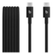 Image de Apple 1.5 m, USB-C to USB-C, Black Câble USB - Noir (MDGC4ZM/A)