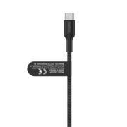 Image de Belkin Braided USB-C to Dual USB-C, 140W, 1.5 m, black Câble USB - Noir (CAC004HQ1.5MBK)