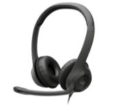 Image de Logitech H390 USB Computer Headset Son numérique amélioré et commandes intégrées (981-000406)
