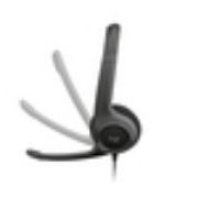 Image de Logitech H390 USB Computer Headset Son numérique amélioré et commandes intégrées (981-000406)