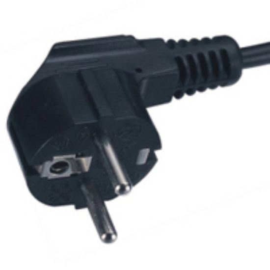 Image de Cisco AC Power Cord for IP Phone Power Supply Central Europe Cordon dalimentation - Noir (CP-PWR-CORD-CE=)