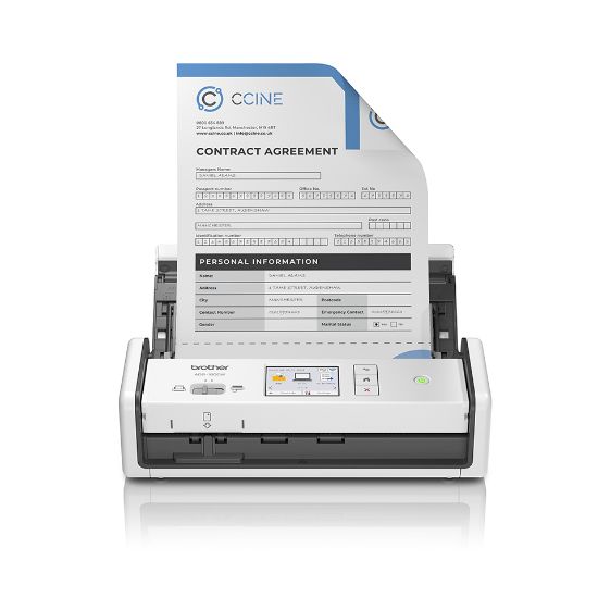 Image de Brother ADS-1800W Scanner ADF 1200 x 1200 DPI A4 Blanc (ADS1800WUN1)