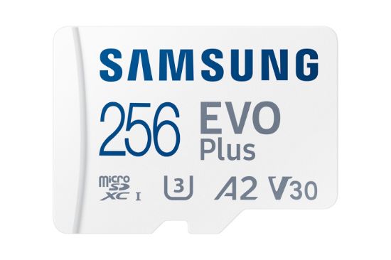 Image de Samsung Carte MicroSD EVO Plus (2024) 256 Go (MB-MC256SA/EU)