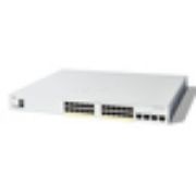 Image de Cisco Catalyst 1200-24FP-4G Smart, 24 Port GE, Full PoE, 4x1GE SFP, Limited Lifetime Protection Switch - Blanc (C1200-24FP-4G)