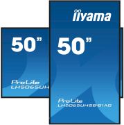 Image de iiyama Écran d'affichage dynamique Écran plat de signalisation numérique 125,7 cm (49.5") LCD Wifi 800 cd/m² 4K Ultra HD Noir Intégré dans le processeur Android 11 24/7 (LH5065UHSB-B1AG)