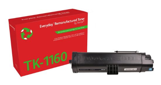 Image de Toner remanufacturé Noir Everyday™ de Xerox compatible avec Kyocera TK-1160, Capacité standard (006R04795)