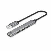 Image de ACT hub & concentrateur USB 2.0 480 Mbit/s Gris (AC6225)